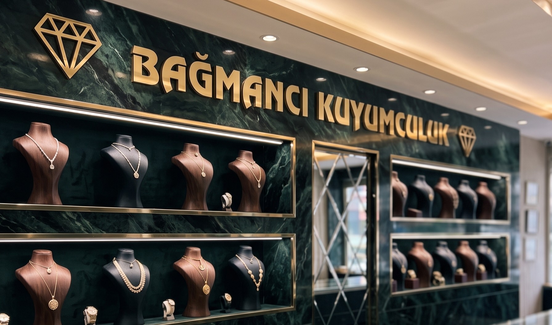 Bağmancı Kuyumculuk & Saat Vitrin